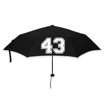 43 - Regenschirm (klein) - Schwarz - Vorne
