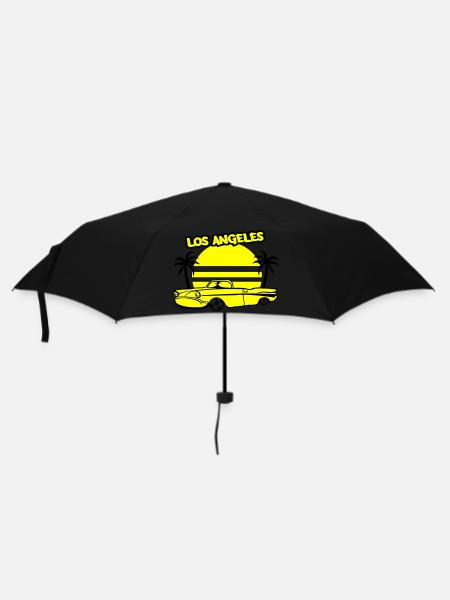 Los Angeles Lowrider - Regenschirm (klein) - Schwarz