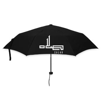 Salah in Arabic - prayer - Umbrella (small) - black - Front