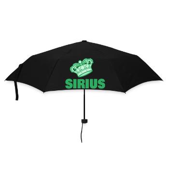 Gift for Sirius - Umbrella (small) - black - Front