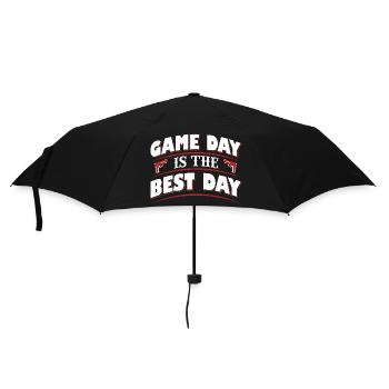 Game Day is the best - Umbrella (small) - black - Front