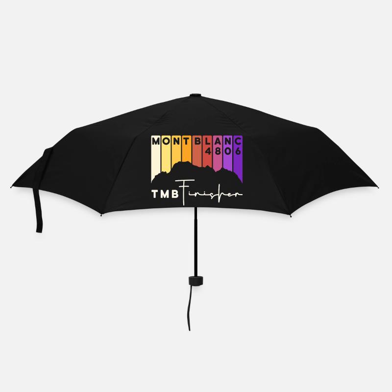 TMB Tour de Mont Blanc Montblanc Finisher - Umbrella (small) - black