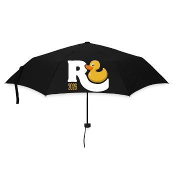 Gummy Duck Pension 2026 - Retirement - Pension - Umbrella (small) - black - Front