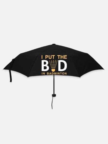 Badminton - Parapluie standard - noir