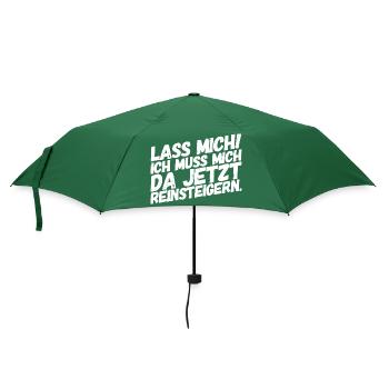 Let me go! I have to get into it. Gamer - Umbrella (small) - bottlegreen - Front