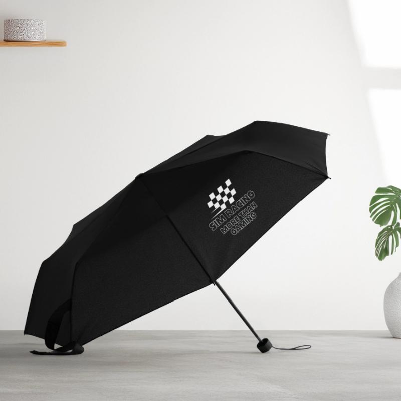 Drapeau de simulation de course : plus que le jeu vidéo Parapluie standard