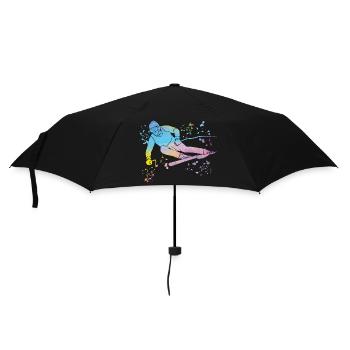 Ski alpin Sports d’hiver Ski nordique - Parapluie standard - noir - Devant