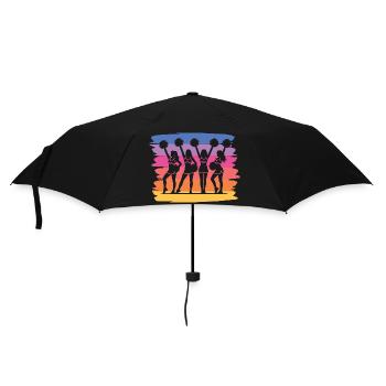Cheerpom pom girls Mom Cheerleading - Parapluie standard - noir - Devant