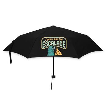 J'peux pas j'ai Escalade - Parapluie standard - noir - Devant