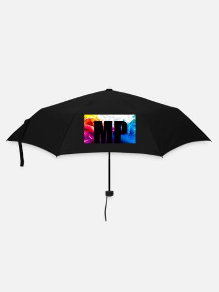 MP Colour - Regenschirm (klein) - Schwarz