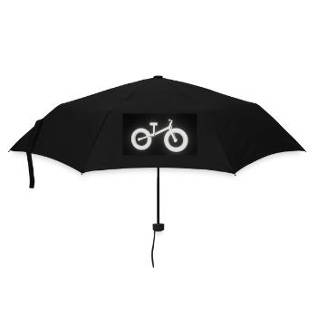 Fahrrad - Regenschirm (klein) - Schwarz - Vorne