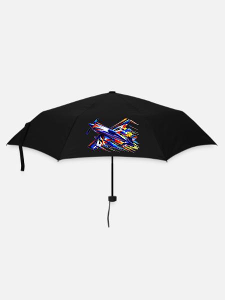 Avion de voltige 2 - Parapluie standard - noir
