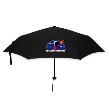 SpaceFreak - Regenschirm (klein) - Schwarz - Vorne