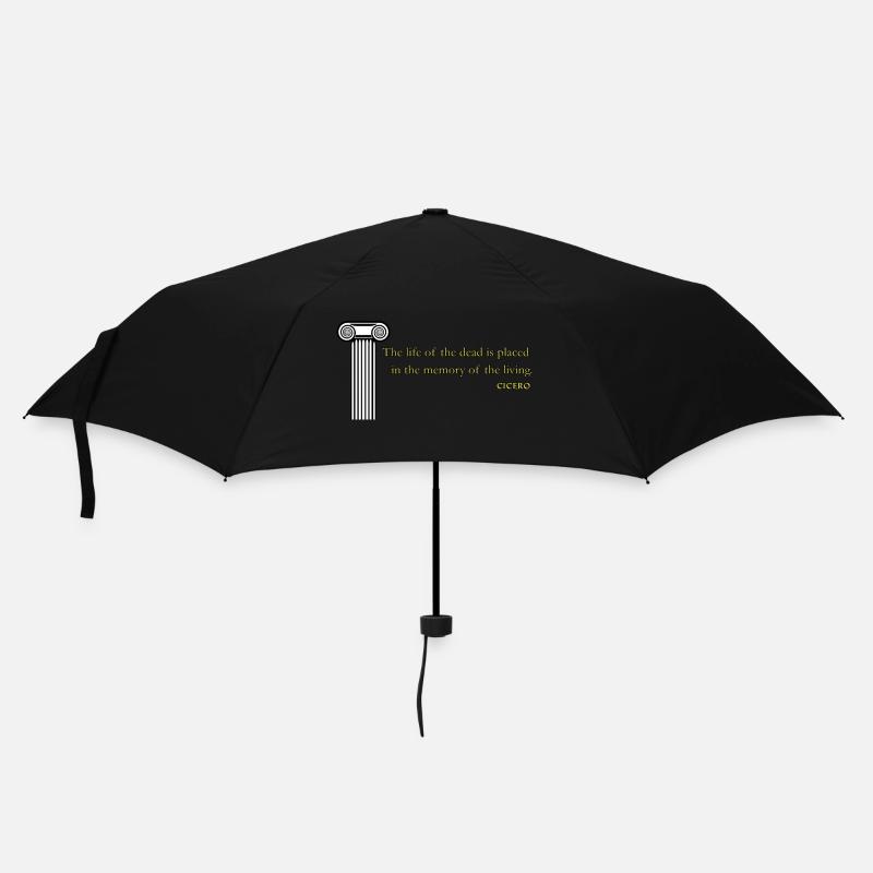 Cicero wisdom quote - Umbrella (small) - black