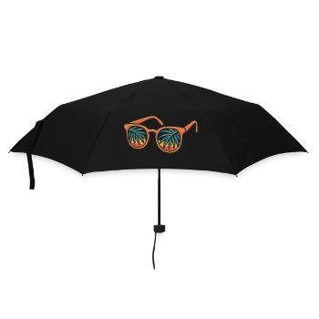 Sonnenbrille - Regenschirm (klein) - Schwarz - Vorne
