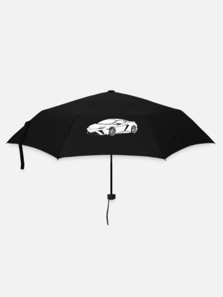 Sportwagen - Regenschirm (klein) - Schwarz