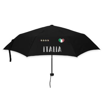Maillot de football Italie Drapeau italien - Parapluie standard - noir - Devant
