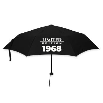 Né en 1968 55ème anniversaire Cadeau homme / femme - Parapluie standard - noir - Devant