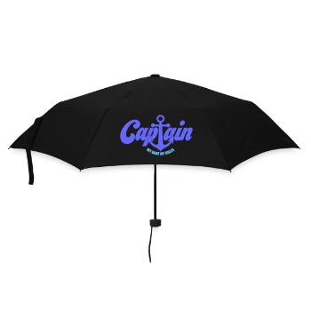 Captain Boot | Colors changeable - Umbrella (small) - black - Front