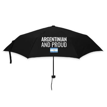 Argentinian And Proud Argentina Argentine - Umbrella (small) - black - Front
