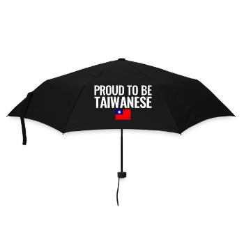 Fier d’être taïwanais Taiwan Taiwan taiwanais Drapeau - Parapluie standard - noir - Devant