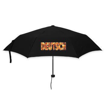 German - Umbrella (small) - black - Front