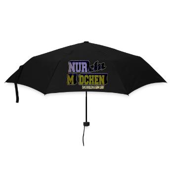 geek cool lieben geschenkidee lieblingshund boxer - Regenschirm (klein) - Schwarz - Vorne