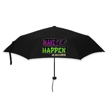 blackhistory sayings antiracism funny sayings - Regenschirm (klein) - Schwarz - Vorne