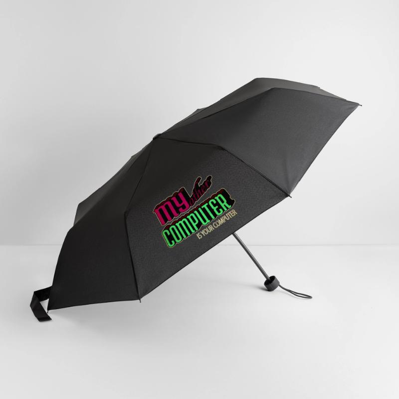 Present Hacking Coding Hacking Computer Umbrella (small)