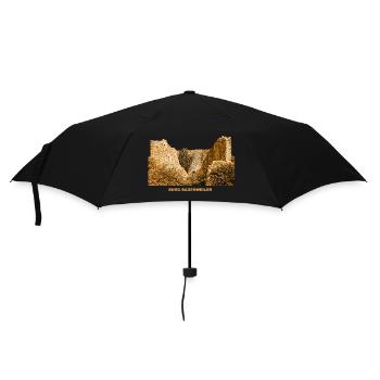 Badenweiler Castle Baden Ruin Baden-Württemberg - Umbrella (small) - black - Front