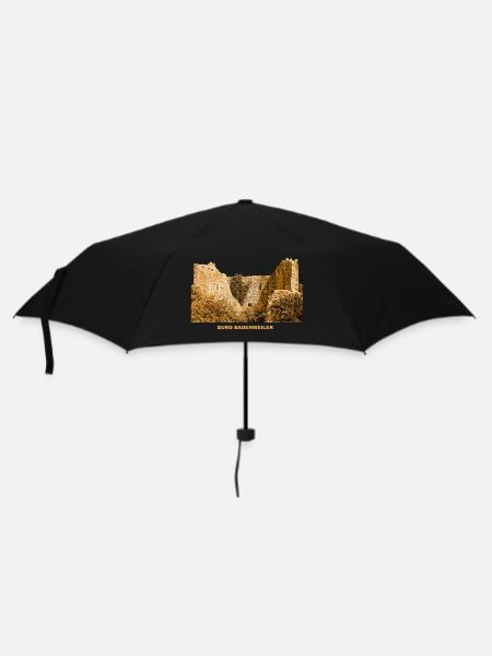 Badenweiler Castle Baden Ruin Baden-Württemberg - Umbrella (small) - black