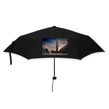 Life of B U N N Y - Umbrella (small) - black - Front