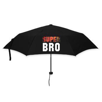 Super frère frère cadeau - Parapluie standard - noir - Devant