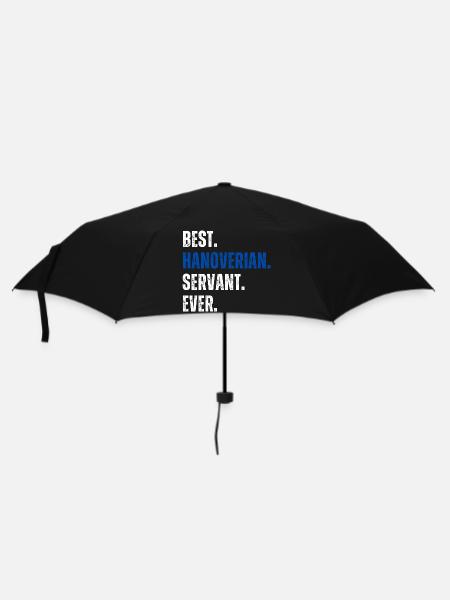 ! Meilleur serviteur hanovrien de tous les temps - Parapluie standard - noir