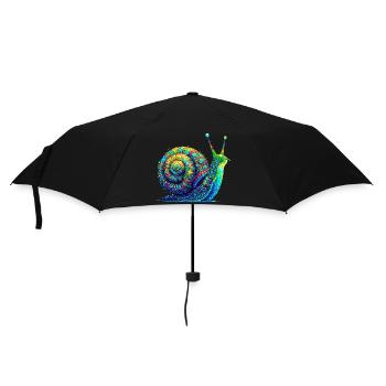 Escargot - Parapluie standard - noir - Devant