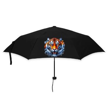 Tiger - Umbrella (small) - black - Front