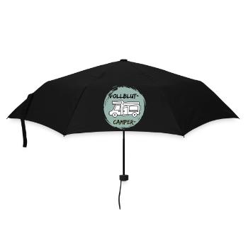 VollblutCamper-Wohnmobil - Regenschirm (klein) - Schwarz - Vorne