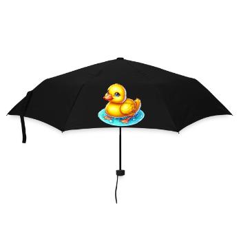 Duckling Duck Duck - Umbrella (small) - black - Front