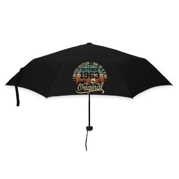 Octobre 1963 - Légendes Sont Nées En Octobre 1963 - Parapluie standard - noir - Devant