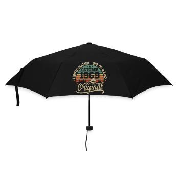 Octobre 1969 - Légendes Sont Nées En Octobre 1969 - Parapluie standard - noir - Devant