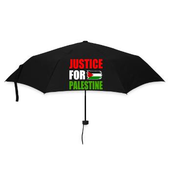Justice for palestine - Umbrella (small) - black - Front