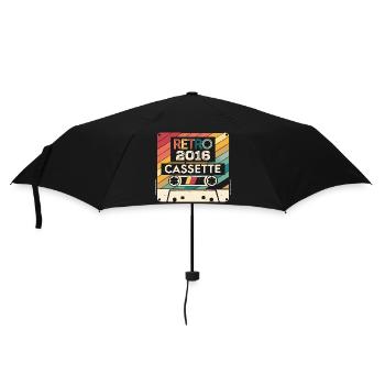 Retro 1975 Vintage 2016 - Cadeau Anniversaire 2016 - Parapluie standard - noir - Devant