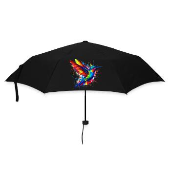 Hummingbird - Umbrella (small) - black - Front