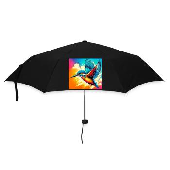 martin-pêcheur - Parapluie standard - noir - Devant
