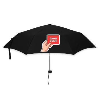 Game Over Rétro Sign - Parapluie standard - noir - Devant