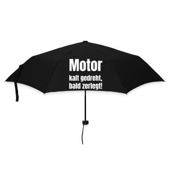 Cold Engine Saying - Umbrella (small) - black - Front