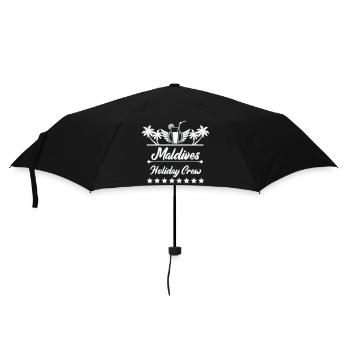 Maldives Holiday Crew - Umbrella (small) - black - Front
