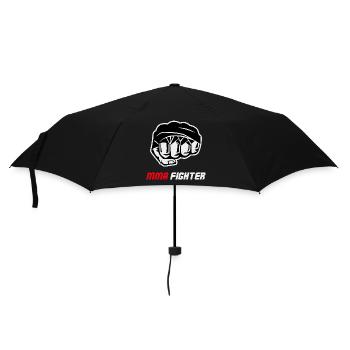 Combat de combat de combattant MMA à la poing - Parapluie standard - noir - Devant