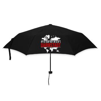 Darmstadt - Regenschirm (klein) - Schwarz - Vorne