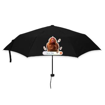 NOAI Trex - Regenschirm (klein) - Schwarz - Vorne